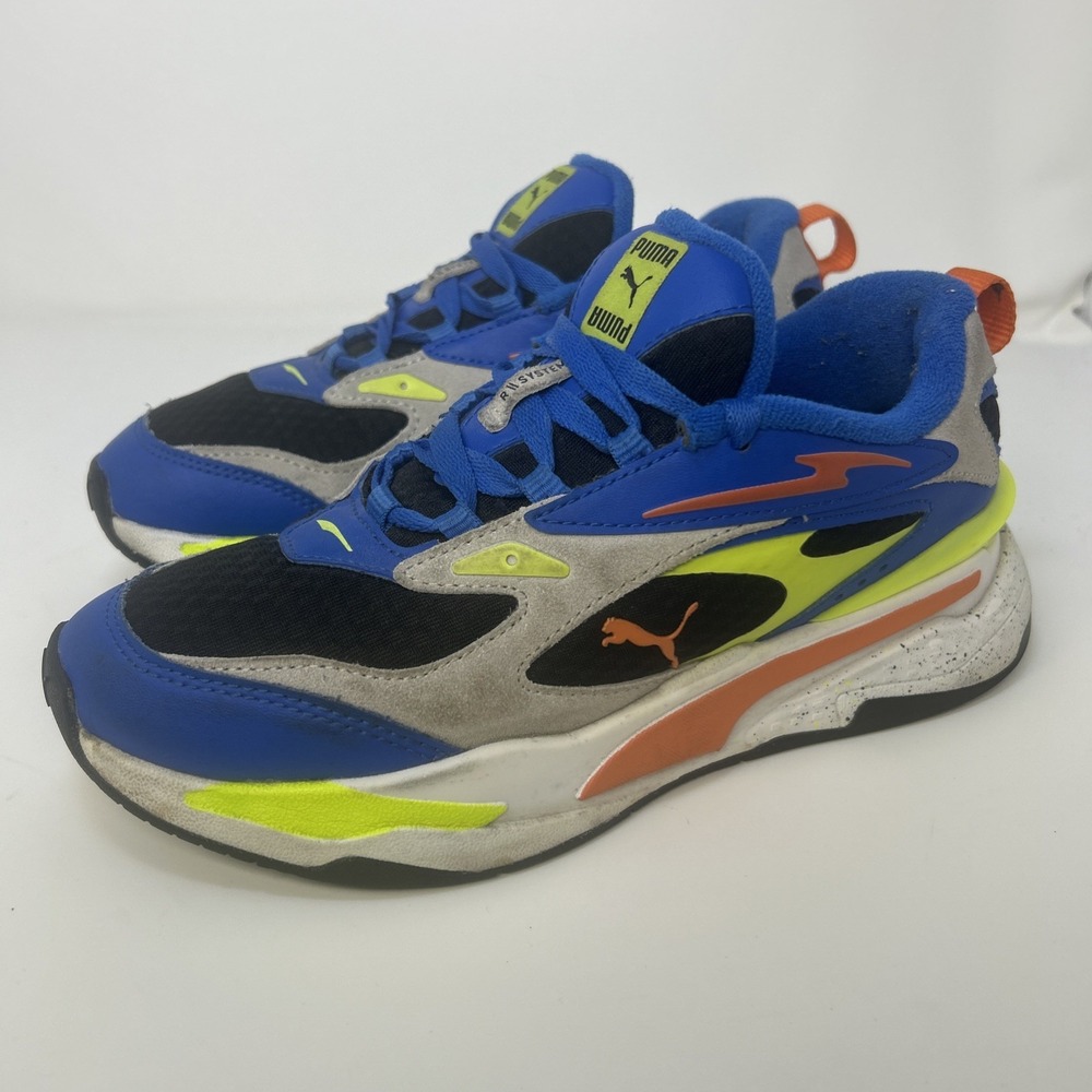 Puma Rs-Fast Galaxy 2 Sneakers Kids Size 6 Multicolor Chunky Shoes 389998-01